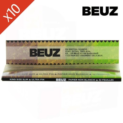 Lot de 10 Carnets Feuilles...