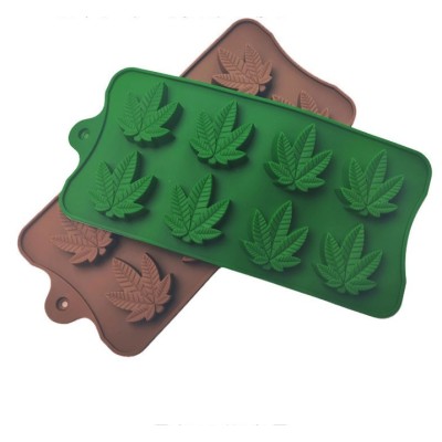Moule silicone feuilles de...