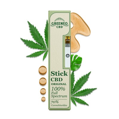 Vape pen CBD full spectrum 70%  | GREENEO sans nicotine