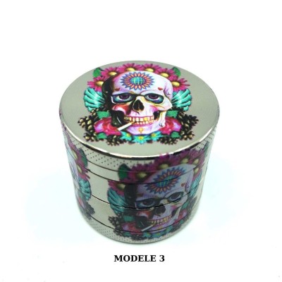 Grinder 40mm hippie skull | CHAMP HIGH