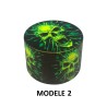Grinder 50mm green skulls | FARO