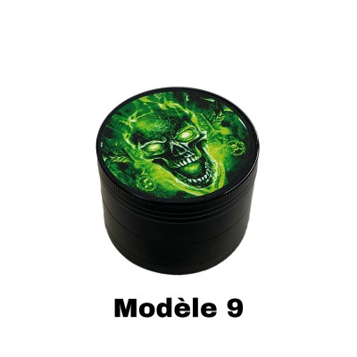 Grinder 50mm green skulls | FARO