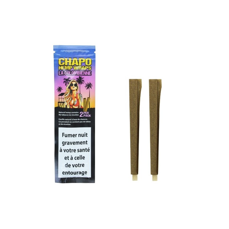 Blunt de chanvre La Colombienne | CHAPO