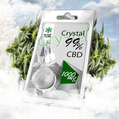 Cristaux CBD 99% 1000mg | PLANT OF LIFE
